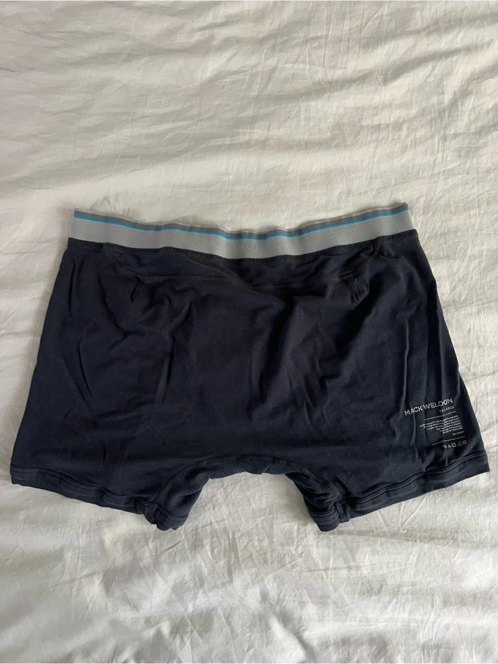 Mack Weldon Men's 18-Hour Jersey Boxer Briefs *5 Pairs* White/Gray/Red/Blue/Navy